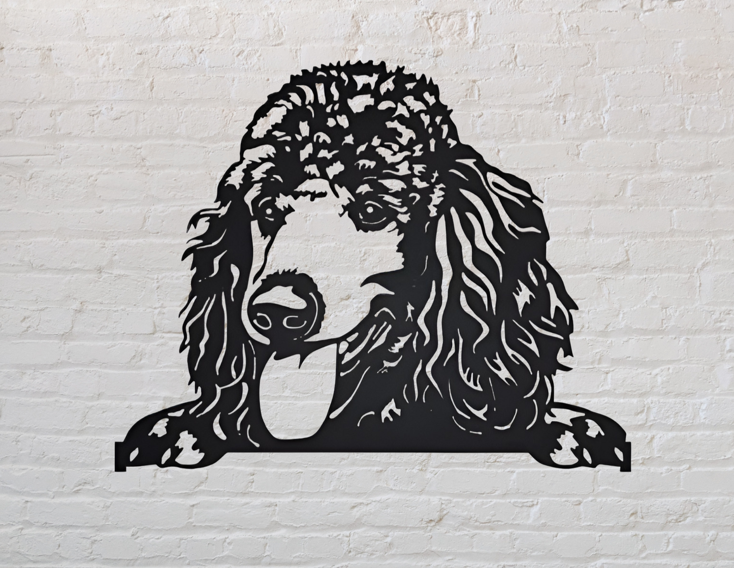 Poodle Metal Wall Art – A Must-Have for Dog Lovers