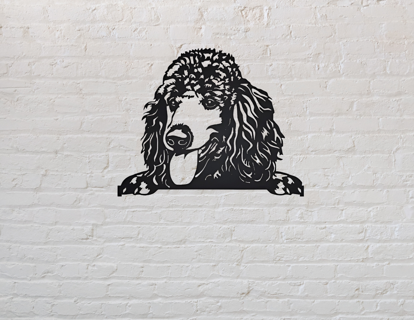 Poodle Metal Wall Art – A Must-Have for Dog Lovers